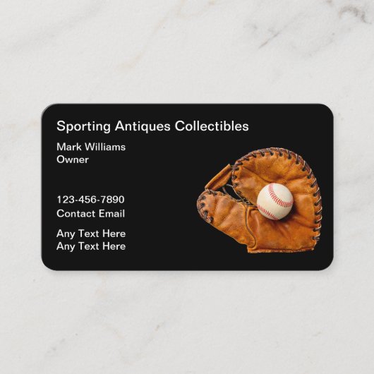 Cartes de visite pour objets de collection d'artic (Devant)
