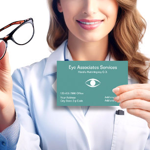 Cartes de visite pour ophtalmologue