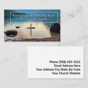 Cartes de visite pour pasteur de l'église North La