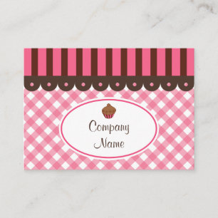 Cartes de visite pour pâtisserie de Cupcakes