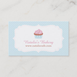 Cartes de visite pour pâtissier de patisserie Cupc