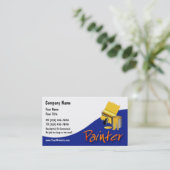 Cartes de visite pour peintre (Debout devant)