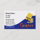 Cartes de visite pour peintre (Devant)