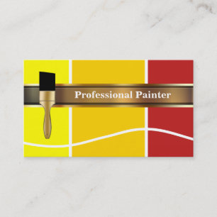 Cartes de visite pour peintre