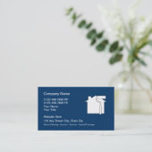 Cartes de visite pour peintre (Debout devant)