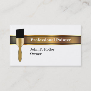 Cartes de visite pour peintre