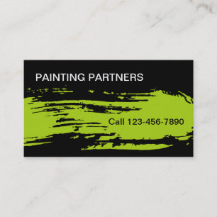 Cartes de visite pour peintre