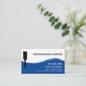 Cartes de visite pour peintre (Debout devant)