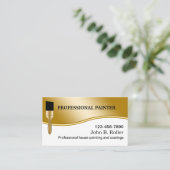 Cartes de visite pour peintre (Debout devant)