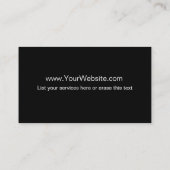 Cartes de visite pour peintre (Dos)
