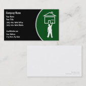 Cartes de visite pour peintre en bâtiment (Devant / Derrière)