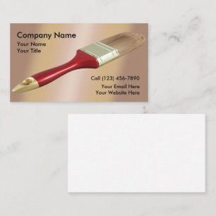 Cartes de visite pour peintres