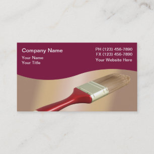 Cartes de visite pour peintres