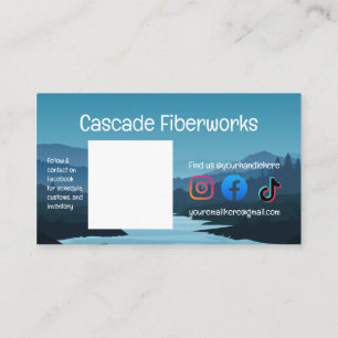 Cartes de visite pour petite entreprise de crochet