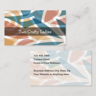 Cartes de visite pour petites entreprises Arts et