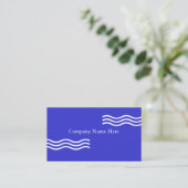 Cartes de visite pour piscine (Debout devant)