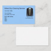 Cartes de visite pour pressing (Devant / Derrière)