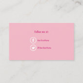 Cartes de visite pour randonneur/chien-gardien (Dos)