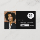 Cartes de visite pour Realtors, Agent de prêt, Age (Devant)