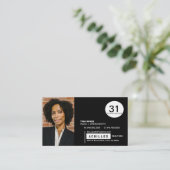 Cartes de visite pour Realtors, Agent de prêt, Age (Debout devant)