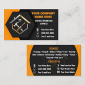 Cartes de visite pour rénovation de maison (Devant / Derrière)