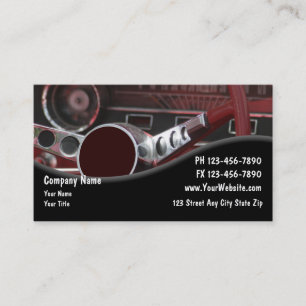 Cartes de visite pour réparation automobile