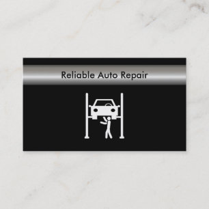 Cartes de visite pour réparation automobile