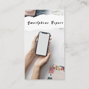 Cartes de visite pour réparation de téléphones mob