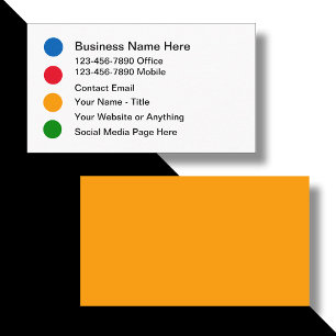 Cartes de visite pour réseau social médical