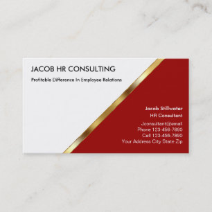 Cartes de visite pour Ressources Humaines