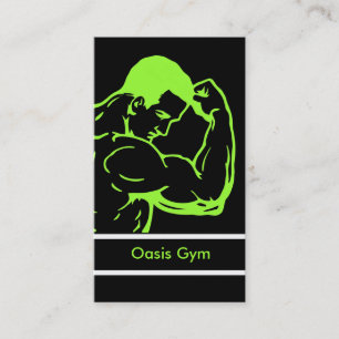 Cartes de visite pour salle de sport