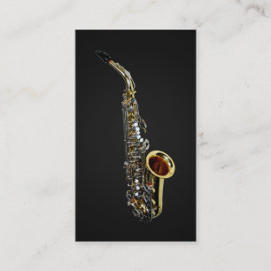 Cartes de visite pour saxophonistes