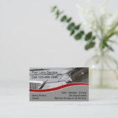 Cartes de visite pour service de limousine (Debout devant)