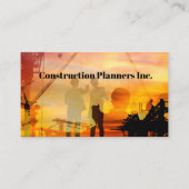 Cartes de visite pour service de planification de  (Devant)