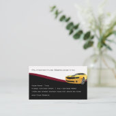 Cartes de visite pour services automobiles cool (Debout devant)