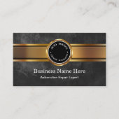 Cartes de visite pour services automobiles de luxe (Devant)