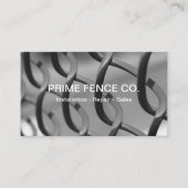 Cartes de visite pour services de construction de (Devant)