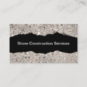 Cartes de visite pour services de construction en (Devant)