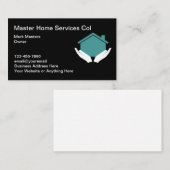 Cartes de visite pour services de maison modernes (Devant / Derrière)