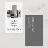 Cartes de visite pour services de réparation d'app (Devant / Derrière)