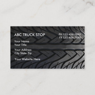 Cartes de visite pour station-service