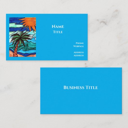 Cartes de visite pour titres professionnels (Devant / Derrière)