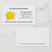 cartes de visite pour toute occasion (Devant / Derrière)