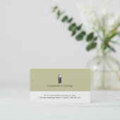 Cartes de visite pour traiteurs (Debout devant)