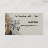 Cartes de visite pour une sorcière (Dos)