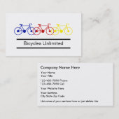 Cartes de visite pour vélos (Devant / Derrière)