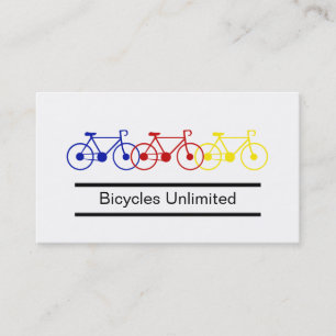 Cartes de visite pour vélos