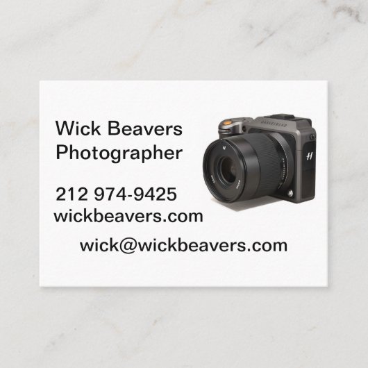 cartes de visite pour Wick Beavers (Devant)