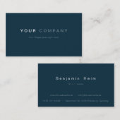 Cartes de visite professionnelle (Devant / Derrière)