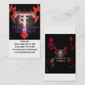 Cartes de visite professionnelle de visite (Devant / Derrière)